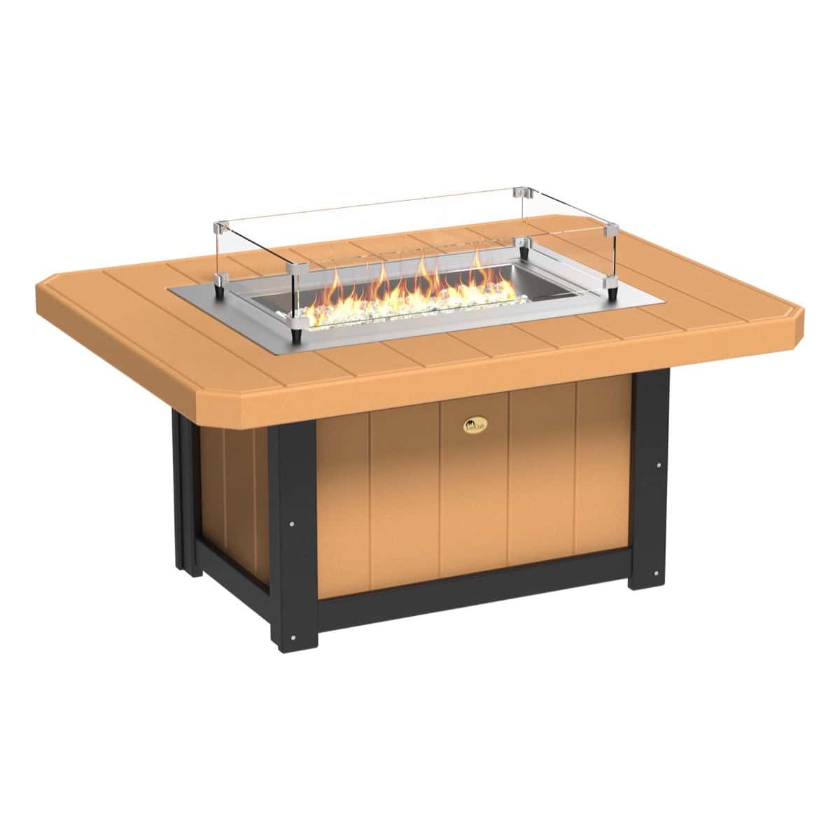 LuxCraft Lumin Fire Pit 51″ Rectangular