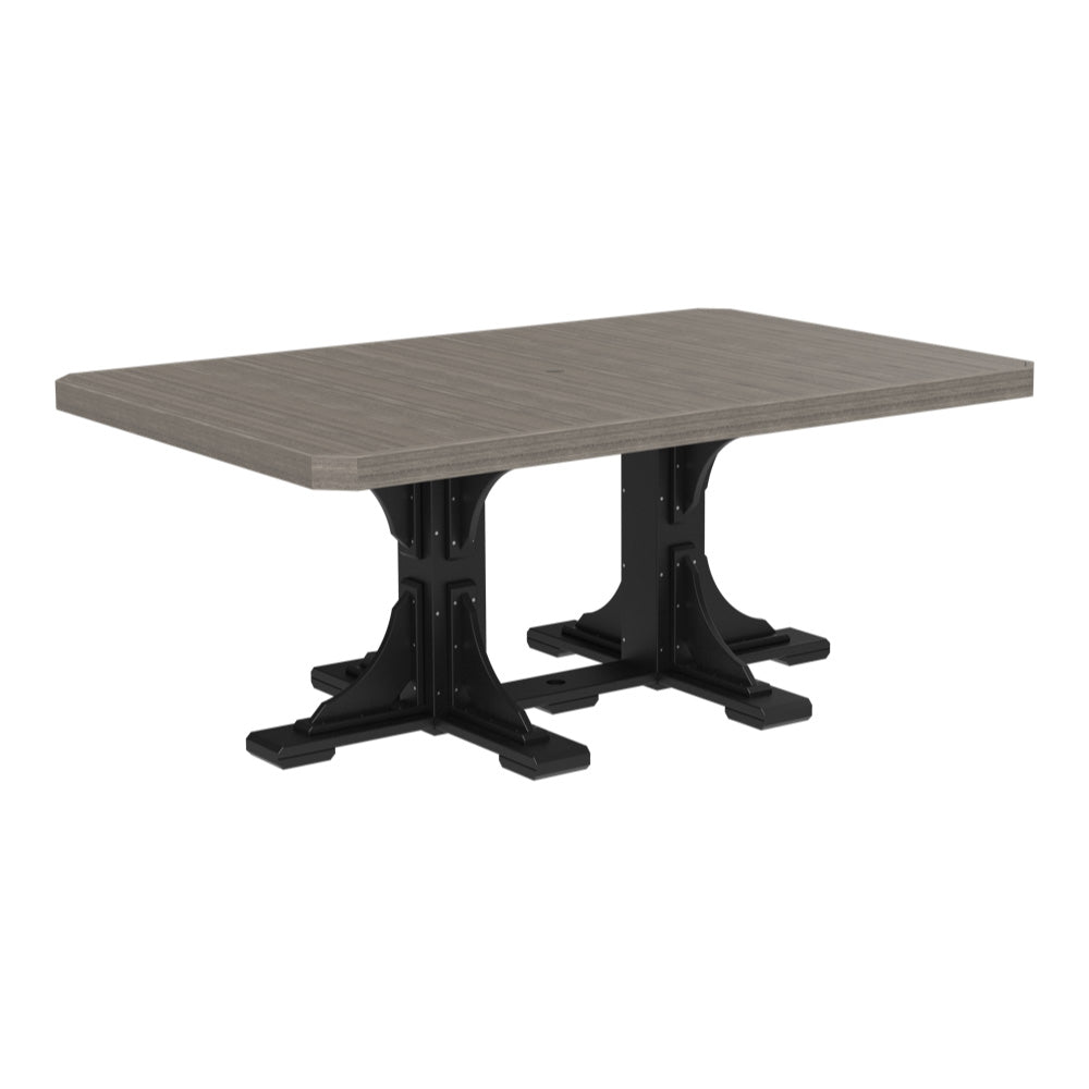 LuxCraft 4x6 Rectangular Dining Set