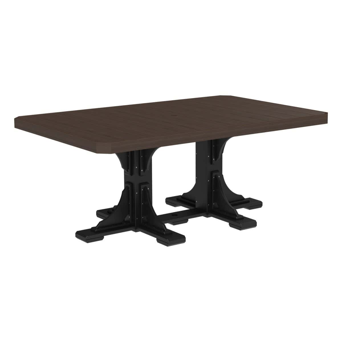 LuxCraft 4x6 Rectangular Dining Set