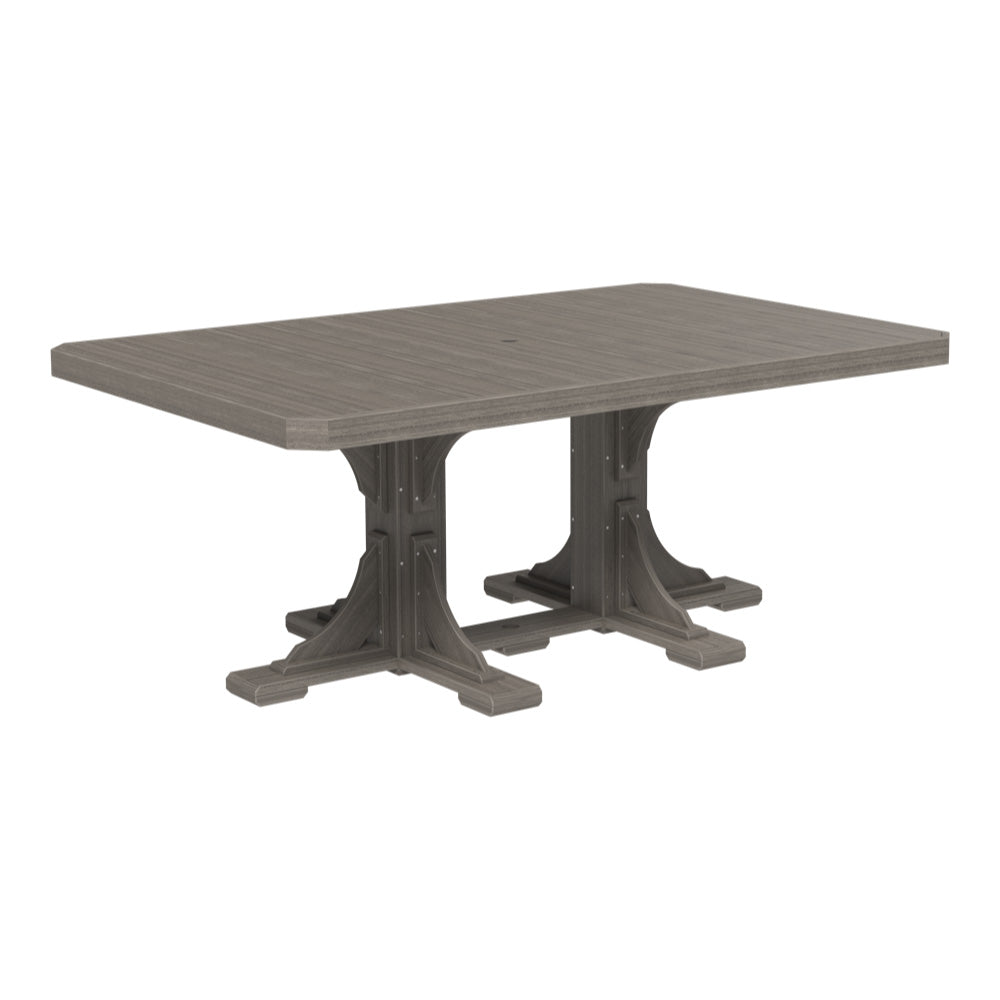 LuxCraft 4x6 Rectangular Dining Set