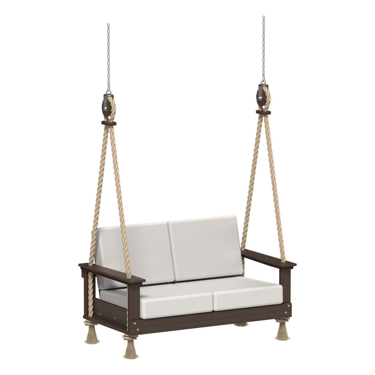 LuxCraft Lanai Deep Seating Loveseat Swing