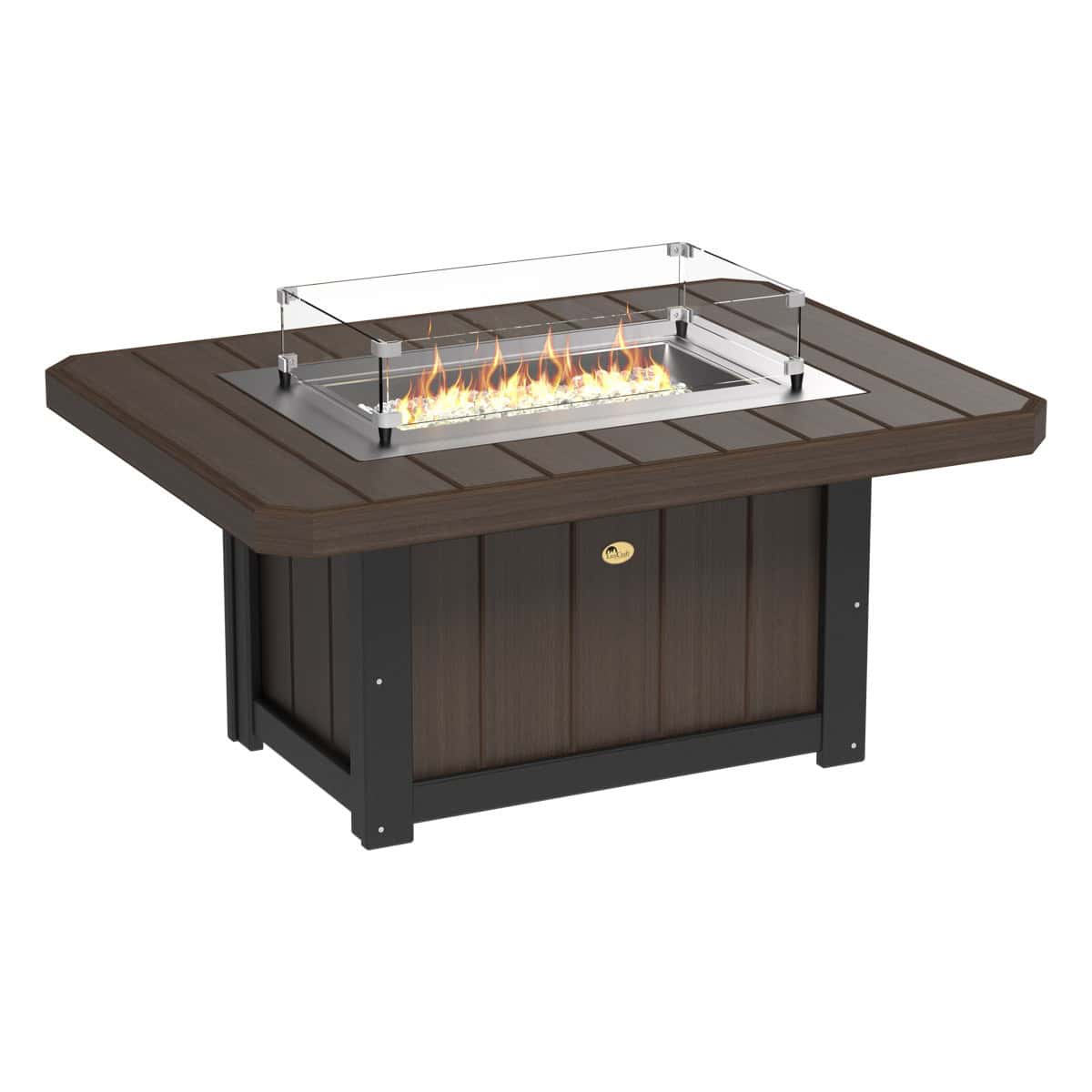 LuxCraft Lumin Fire Pit 51″ Rectangular