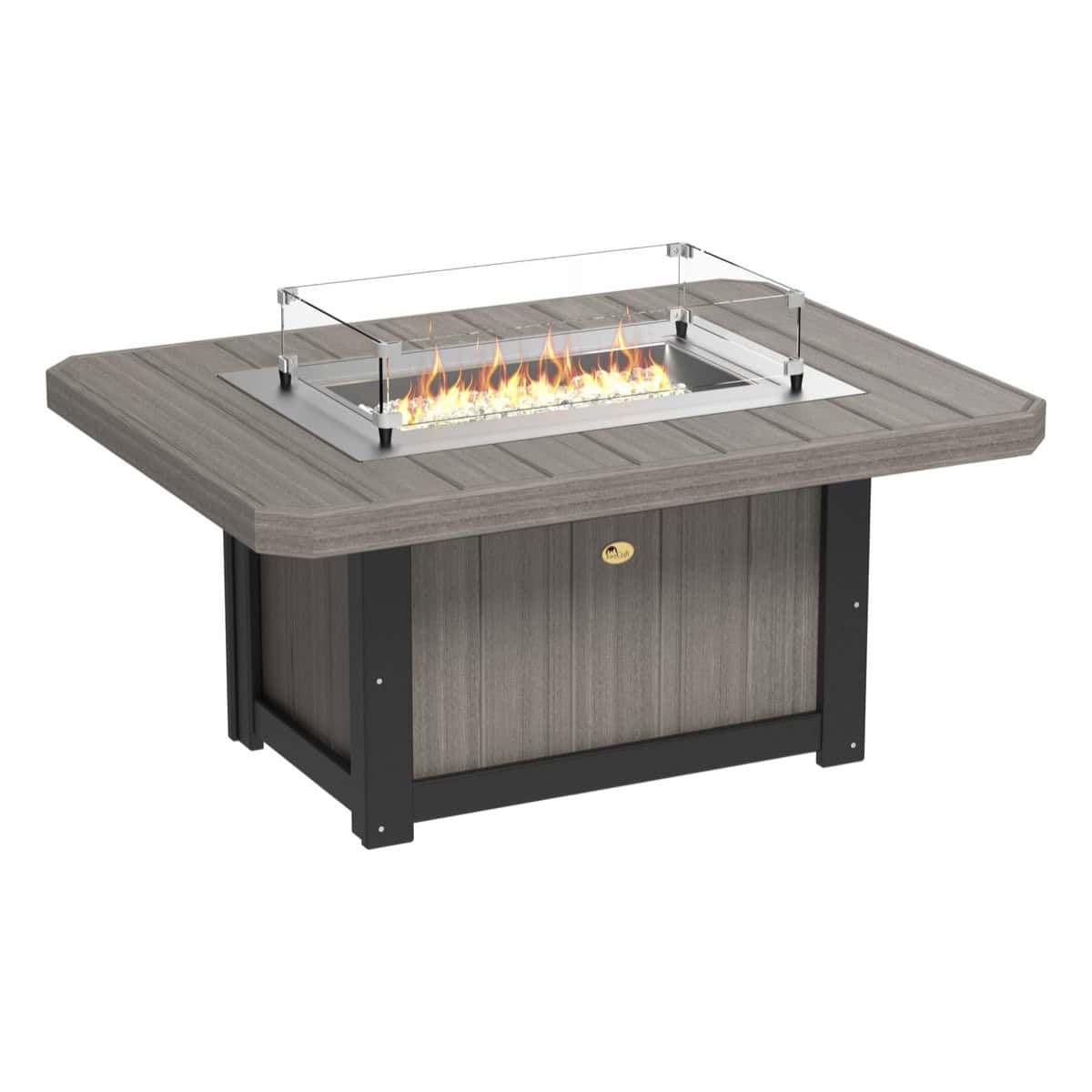LuxCraft Lumin Fire Pit 51″ Rectangular