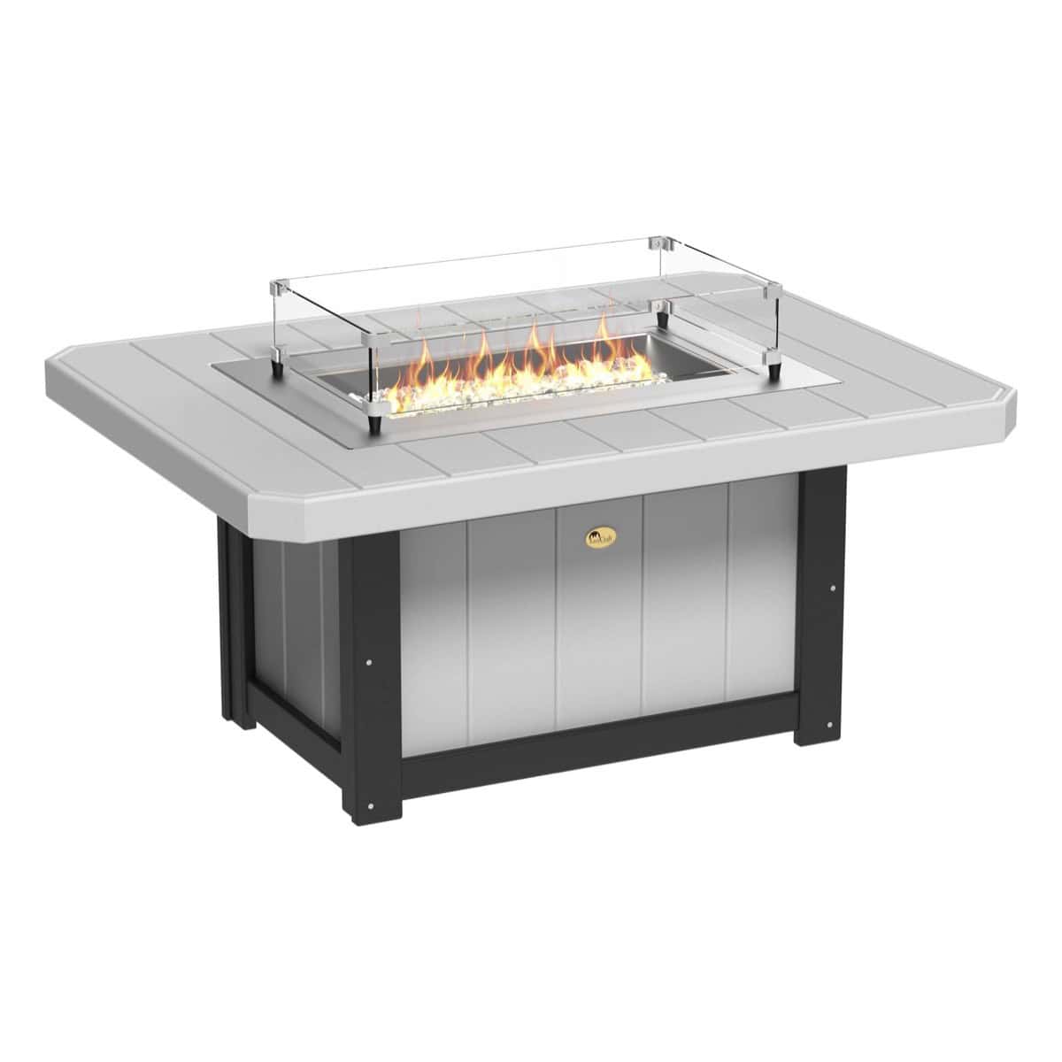 LuxCraft Lumin Fire Pit 51″ Rectangular