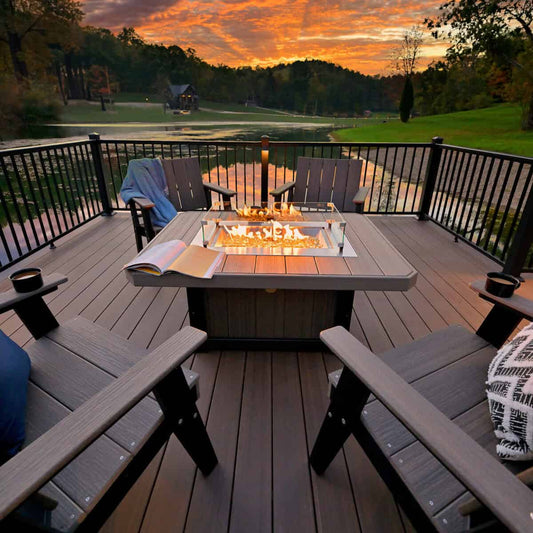 LuxCraft Lumin Fire Pit 51″ Rectangular