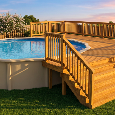 8x8 Pool Deck Access Package